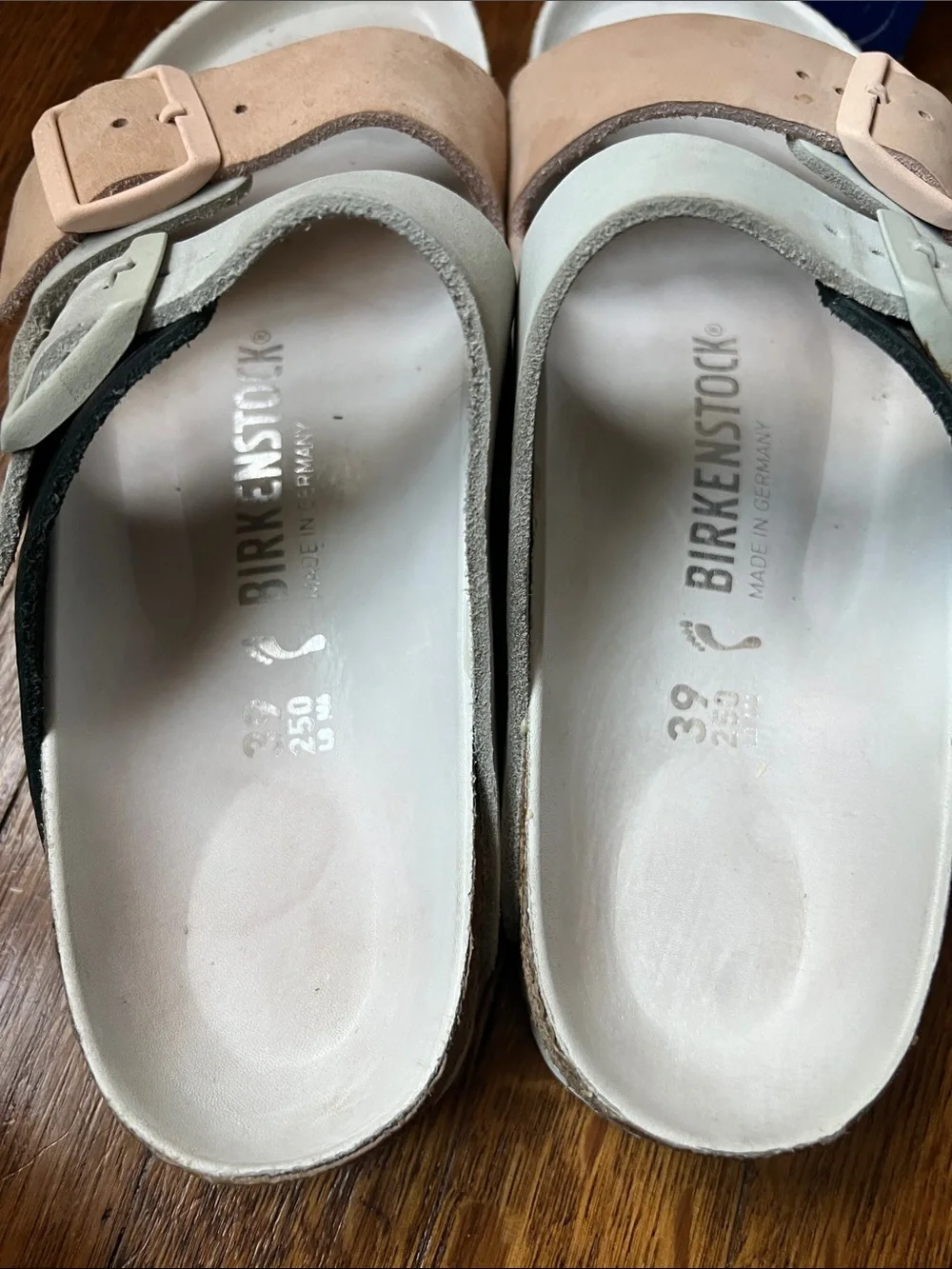 RARE Birkenstock Split Mineral Rose Sandals size 39 - Picture 5 of 9